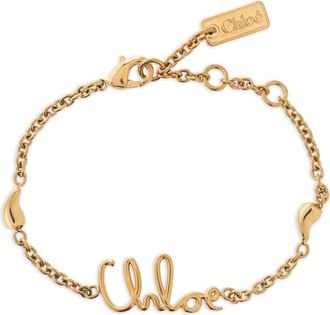 Chloé Chloé Iconic bracelet - women - Brass - One Size - Gold