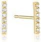 Set & Stones Cairo 14k Gold Diamond Studs in Yellow Gold at Nordstrom
