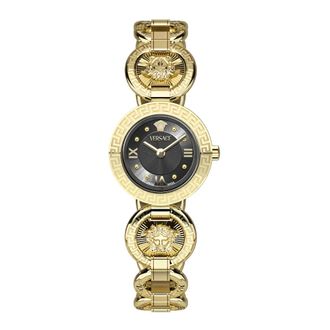 Versace Quartz Horloge - Dames - Horloges - Geel - ONE Size - Accessoires