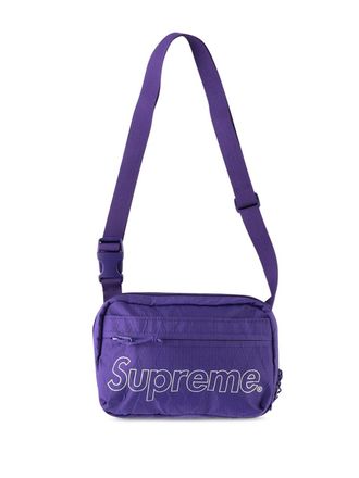SUPREME Borsa a spalla con stampa - Viola