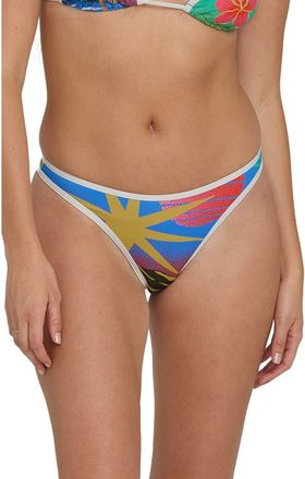 Billabong Midnight Tropics Skimpy Hike Bikini Bottoms in True Blue at Nordstrom, Size X-Large