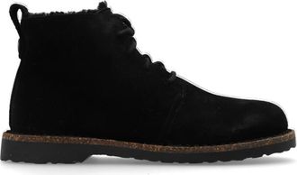 Birkenstock Su&egrave;de Enkellaarsjes Uppsala - Dames - Veterlaarzen - Zwart - 39 EU - Su&egrave;de - Schoenen