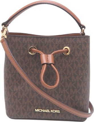 Michael Kors Pvc Leather Handbag (Pre-Owned)