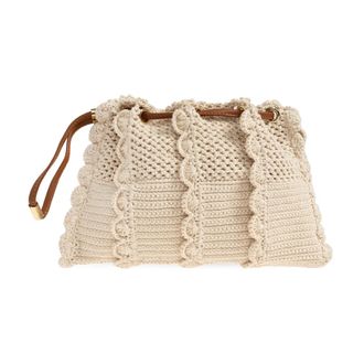 Ulla Johnson Dames, Tassen, Beige, Maat: ONE Size Katoen