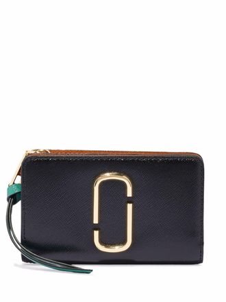 Marc Jacobs The Compact wallet - women - Leather - One Size - Blue