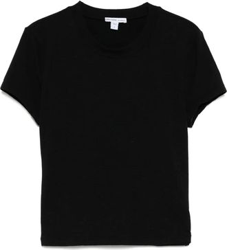 James Perse T-shirt crop - Nero