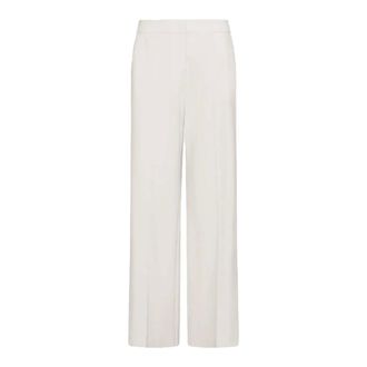 Emme Di Marella Emme DI Marella, Dames, Broeken, Wit, Maat: XS Viscose