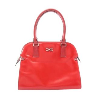 Ferragamo Pre-owned Handbags, female, Red, Size: ONE SIZE Pre-owned Leather Handbag