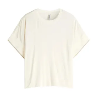 Summum Dames, Tops, Beige, Maat: M Katoen