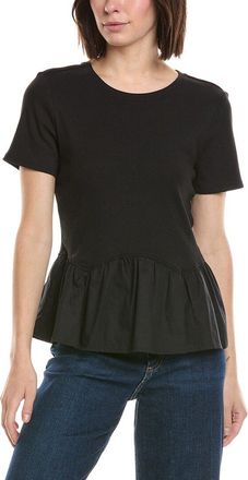 CeCe by Cynthia Steffe Cece Poplin Peplum Top