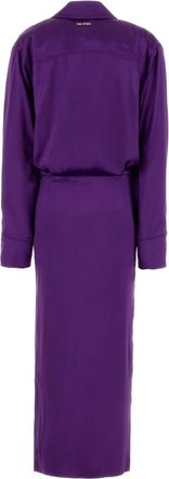 The Attico Womens Dress Shirt Purple