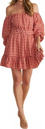 Minkpink Cora Dress In Red