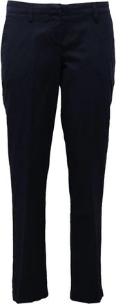 Siviglia Stijlvolle Italiaanse broek - Dames - Chinos - Blauw - W28 - Broeken
