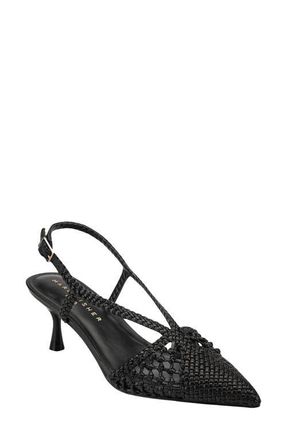 Marc Fisher Reagan Slingback Pump in Black at Nordstrom, Size 7.5
