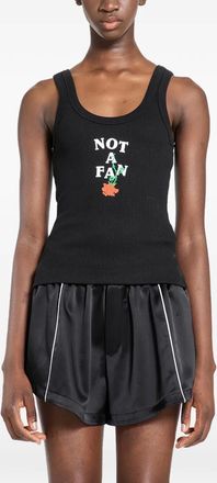 Ssheena Tamara floral tank top - Black