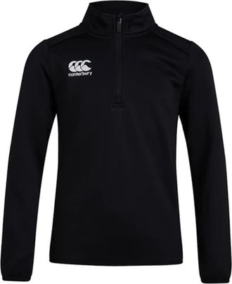 Canterbury Of New Zealand Mens Club Quarter Zip Training Midlayer (Black) - Size X-Large