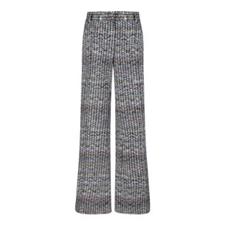 Missoni Gebreide Wijde Broek - Dames - Broeken - Veelkleurig - Maat: XS
