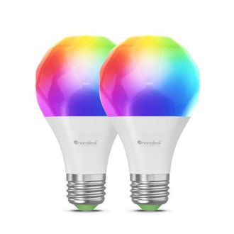 Nanoleaf Matter Wi-Fi A19 Smart Bulb in Multicolor at Nordstrom