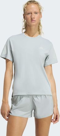adidas Laufshirt ADIDAS PERFORMANCE ADI365/// T W, Damen, Gr. XL, wonder sage, Obermaterial: 100% Polyester, Rundhals, Shirts Laufshirt