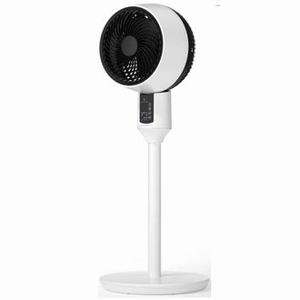 OEM Ventilador De Pedestal Silencioso Y Fresco Con Control Remoto Y Pantalla Led, 3 Velocidades, Ventilador De Piso Oscilante De Amplio Rango Con 7.5 Hora