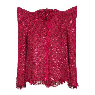 Balmain Mujer, Chaquetas, Rosa, Talla: S