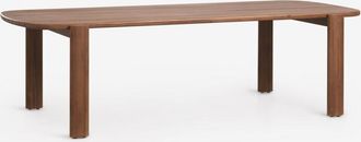 Sklum Mesa De Jard&iacute;n Rectangular 260x115 Cm En Madera De Acacia Vetra Sklum