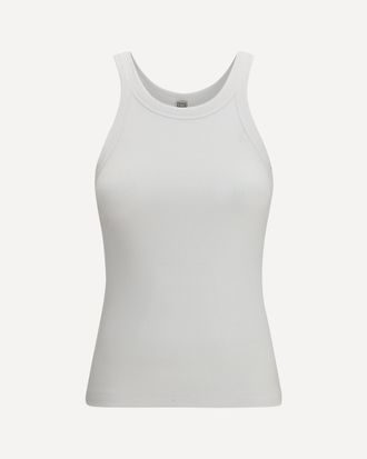 Toteme Ribbed cotton Tank Top Female S