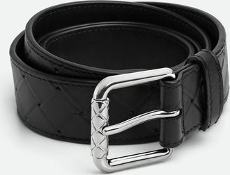 Bottega Veneta Intrecciato Stamp Belt