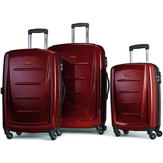 Samsonite Winfield 2 3-Piece Set (20/24/28) Hardside Luggage with Spinner Wheels in Burgundy at Nordstrom