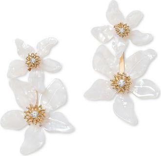 Lilly Pulitzer Plumes In Bloom Womens Earrings Earring Coconut