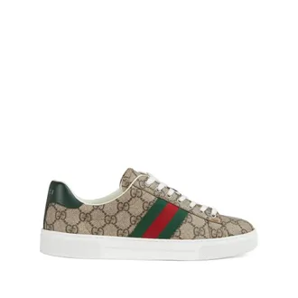 Gucci Sneakers, female, Multicolor, Size: 6 US Ace GG Supreme Canvas Sneakers