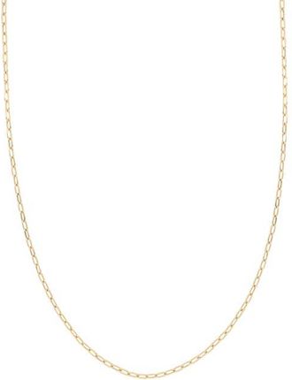 Bony Levy 14K Gold Paper Clip Chain Necklace in 14K Yellow Gold at Nordstrom, Size 20