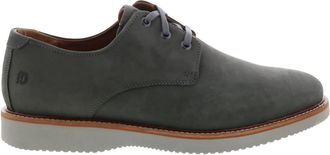 Dunham Mens Clyde Plain Toe Shoes In Grey