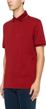 Emporio Armani Hombre, Camisetas, Rojo, Talla: S