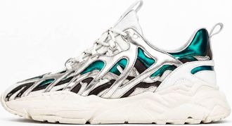 Roberto Cavalli Chunky Lace-Up Sneakers, Brand Size 37 ( US Size 7 )