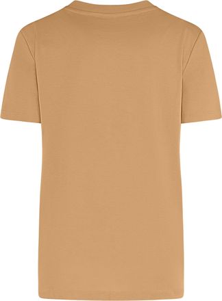 Max Mara Womens Papaia Cotton Crew-Neck T-Shirt Camel T-Shirts & Jerseys