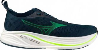 Mizuno Mens Neo Zen 2 Running Shoes In Reflect Pond-Goblin Green