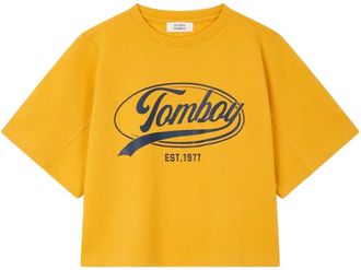TOMBOY T-shirt con logo - Arancione