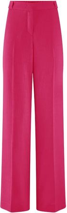 Riani Wijde broek - Dames - Wijde Broeken - Roze - S - Broeken