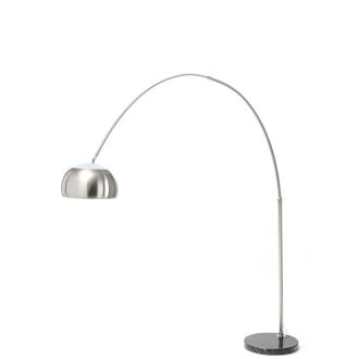 Oresteluchetta Lampada da terra in metallo satinato cm H.220 x L.190