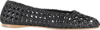 Paloma Barcel&oacute; Ballerina Shell - Dames - Ballerinas - Zwart - 39 EU - Leer - Schoenen