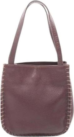 Saint Laurent Pre-owned Handbags, female, Red, Size: ONE SIZE Pre-owned Handbag