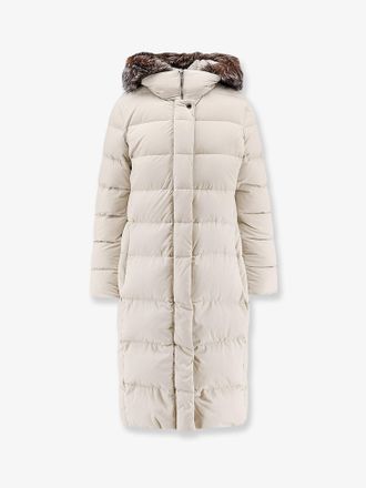 Moorer Piumino lungo Zagar-Kn in tessuto elastico idrorepellente - MOORER - gender_Woman