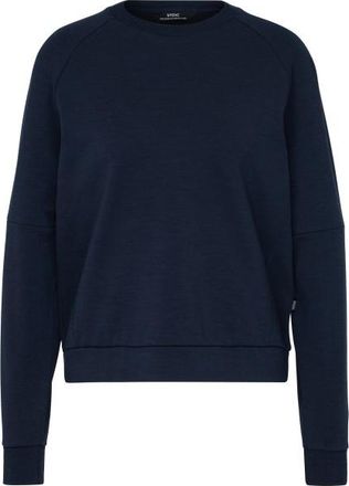 Stoic MerinoFleece270 MMXX. Lulea Crew Merinopullover f&uuml;r Damen | blau