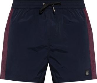 Dsquared2 Logo Zwemshorts - Heren - Badkleding - Blauw - Maat: 2XL Polyamide