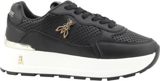 Patrizia Pepe Sneakers - Dames - Sneakers - Zwart - 37 EU - Leer - Schoenen