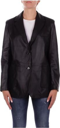 SOLOTRE Donna, Giacche, Nero, 2Xl, new