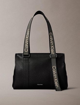 Calvin Klein Bolso Tote Con Correa Con Logo
