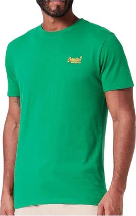Superdry Hombre, Camisetas, Verde, Talla: 2XL