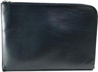 Louis Vuitton Pre-owned Epi Clutch Bag - unisex - Vintage Clutch - Zwart - ONE Size - Leer - Vintage